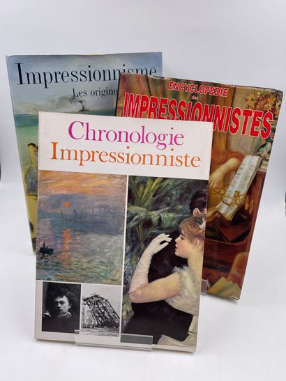 null 3 Volumes :

- "CHRONOLOGIE IMPRESSIONNISTE"1863-1905 , Editions des Musées...