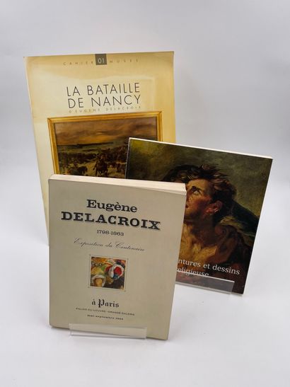 null 3 Volumes : 

- "LA BATAILLE DE NANCY D'EUGÈNE DELACROIX", Musée des Beaux-Arts...