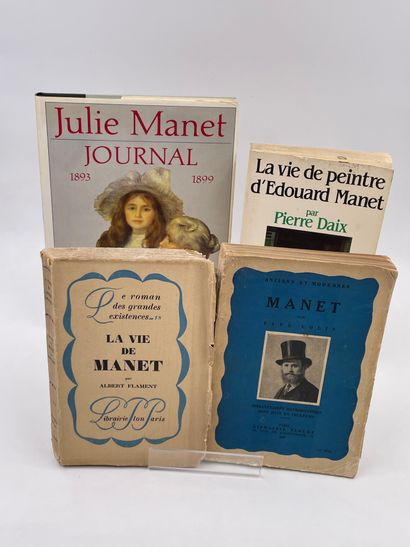 null 4 Volumes :

- "LA VIE DE PEINTRE D'EDOUARD MANET" par Pierre Daix, Fayard 1983-

-...