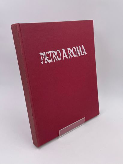null 2 Volumes : 

- "PIETRO A ROMA", Francesco d'Arcais, Ed. Edindustria Editoriale...