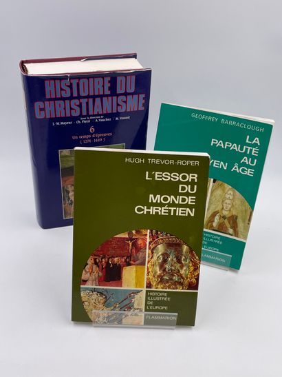 null 3 Volumes : 

- "L'ESSOR DU MONDE CHRÉTIEN", Hugh Trevor-Roper, Traduit de l'Anglais...