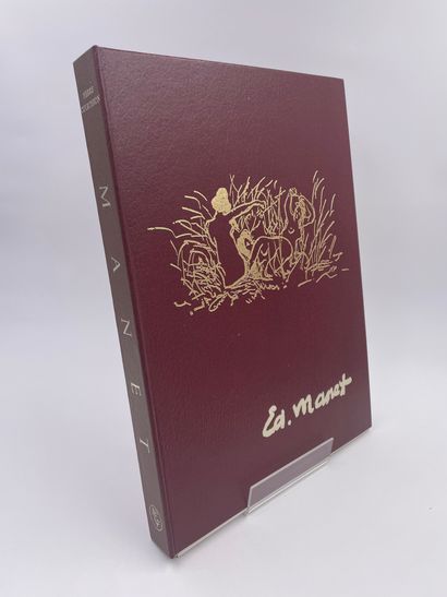null 1 Volume : "EDOUARD MANET", Pierre Courthion, Ed. Nouvelles Éditions Françaises,...