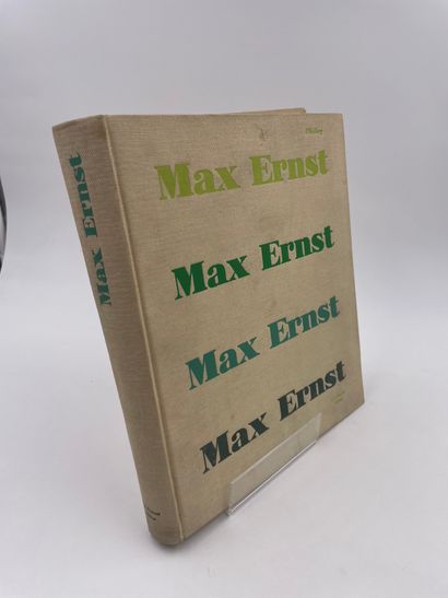 null 1 Volume : "MAX ERNST " Par Patrick Waldberg, Jean-Jacques Pauvert Editeur ...