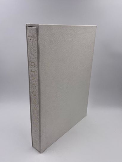 null 1 Volume : "ALBERTO GIACOMETTI", Bernard Lamarche-Vadel, Ed. Nouvelles Éditions...