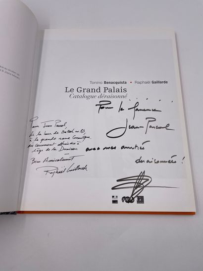null 1 Volume : "LE GRAND PALAIS, CATALOGUE DÉRAISONNÉ", Tonino Benacquista, Raphaël...