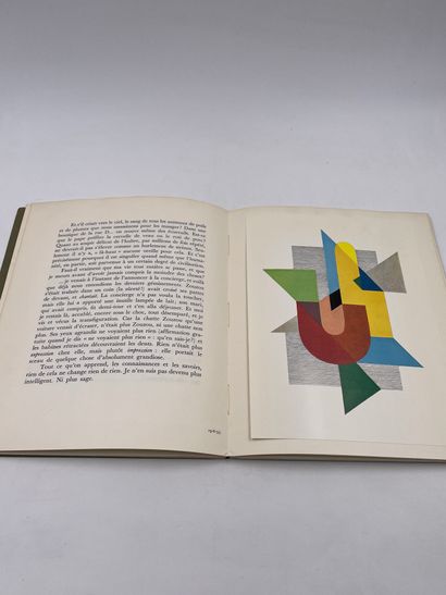 null 1 Volume : "HENRI NOUVEAU", Galerie de France, 1959, Tranche Interne décoll...