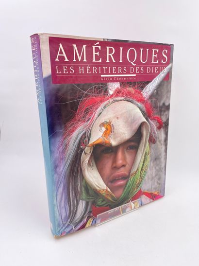 null 1 Volume : "AMÉRIQUES, LES HÉRITIERS DES DIEUX", Alain Chenevière, Ed. Nathan,...
