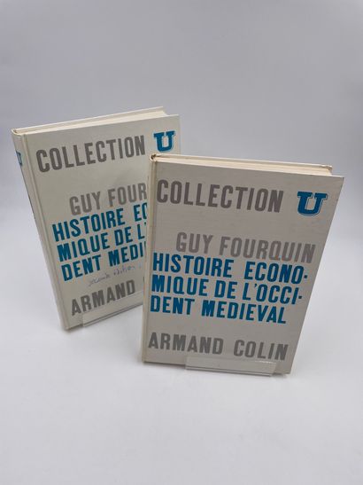 null 2 Volumes :

- "HISTOIRE ÉCONOMIQUE DE L'OCIDENT MÉDIÉVAL", Guy Fourquin, Collection...