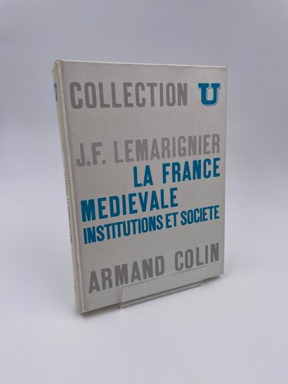 null 1 Volume : "LA France MÉDIÉVALE : INSTITUTIONS ET SOCIÉTÉ", Jean-François Lemarignier,...