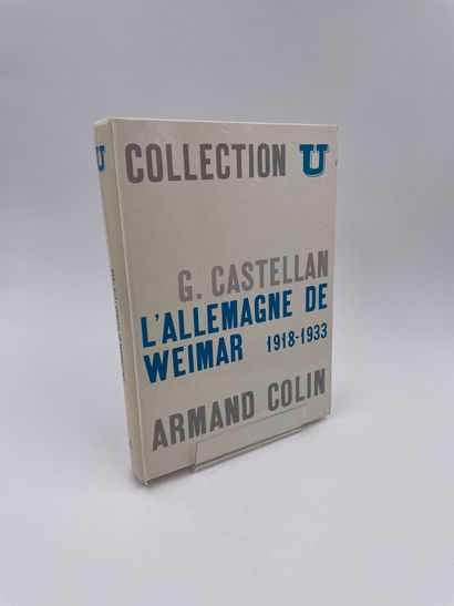 null 1 Volume : "L'Allemagne DE WEIMAR 1918-1933", Georges Castellan, Collection...