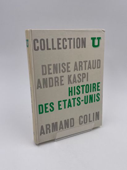 null 1 Volume : "HISTOIRE DES Etats-Unis", Denise Artaud, André Kaspi, Collection...
