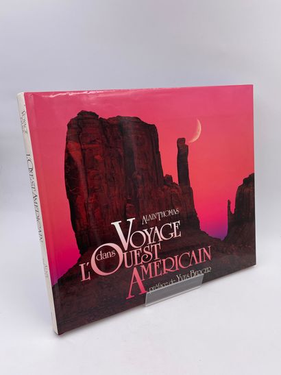 null 1 Volume : "VOYAGE DANS L'OUEST AMÉRICAIN", Alain Thomas, Préface de Yves Berger,...