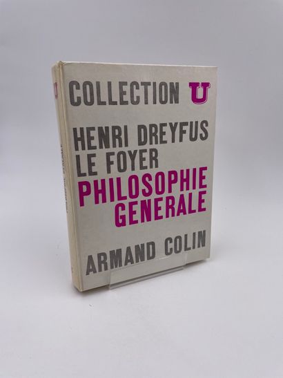 null 1 Volume : "TRAITÉ DE PHILOSOPHIE GÉNÉRALE", Henri Dreyfus-Le Foyer, Collection...