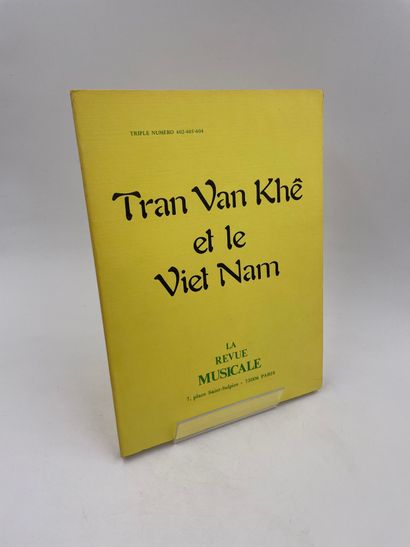 null 1 Volume : "TRAN VAN KHÊ ET LE VIET NAM", Numéro Spécial de la Revue Musicale,...