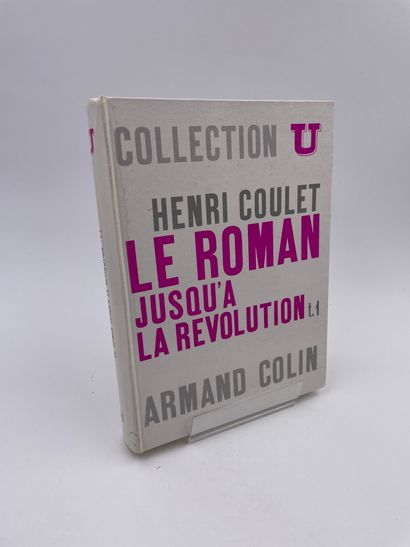 null 1 Volume : "LE ROMAN JUSQU'À LA RÉVOLUTION, TOME 1 : HISTOIRE DU ROMAN EN France",...