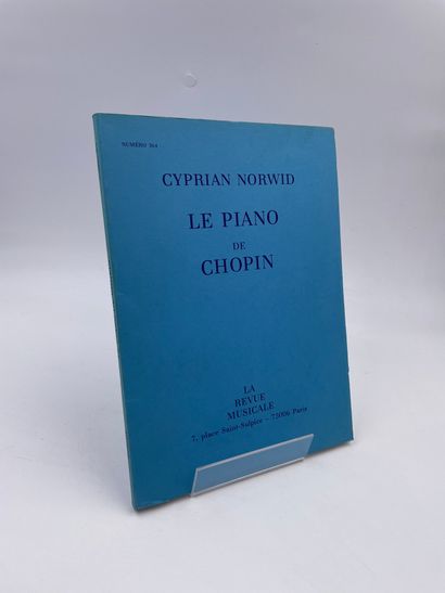 null 1 Volume : "CYPRIAN NORWID, LE PIANO DE CHOPIN", Numéro de la Revue Musicale,...