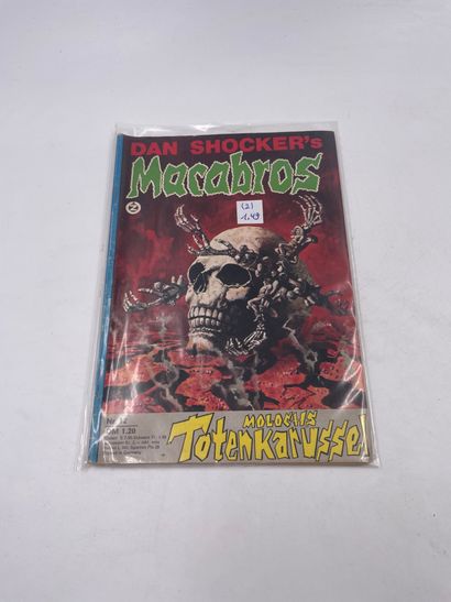 null 2 Volumes : "MACABROS, MOLOCHS TOTENKARUSSEL", Dan Shocker's, N°12, Comics en...