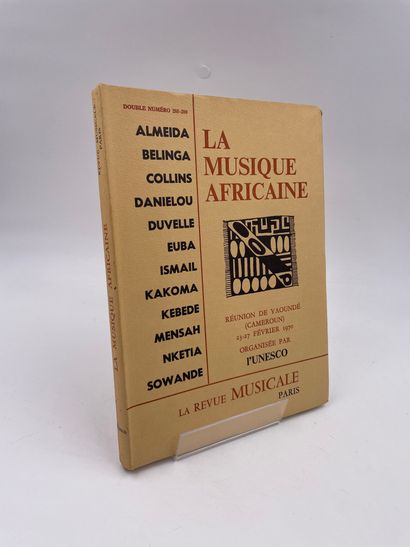 null 1 Volume : "LA MUSIQUE AFRICAINE", (Almeida - Belinga - Collins - Danielou -...