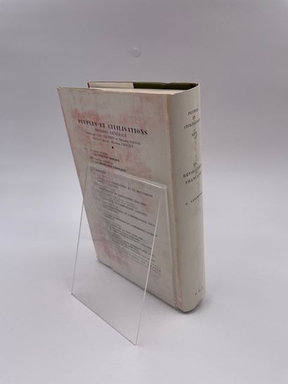 null 1 Volume : "LA RÉVOLUTION FRANÇAISE", Georges Lefebvre, Collection 'Peuples...