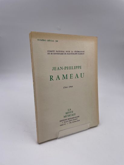 null 1 Volume : "JEAN-PHILIPPE RAMEAU, 1764-1964", Numéro Spécial de la Revue Musicale,...