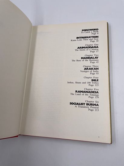 null 1 Volume : "BURMA THE GOLDEN", Günter Pfannmüller, Wilhelm Klein, Ed. Apa Productions,...