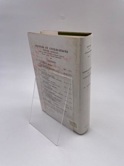 null 1 Volume : "DÉMOCRATIES ET CAPITALISME (1848-1860)", Charles H. Pouthas, Collection...