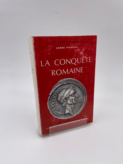 null 1 Volume : "LA CONQUÊTE ROMAINE", André Piganiol, Collection 'Peuples et Civilisations',...