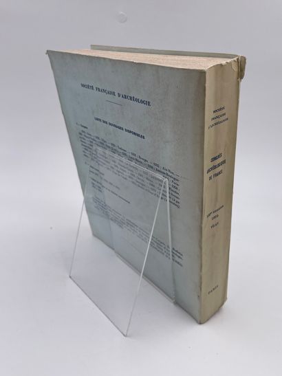 null 1 Volume : "CONGRÈS ARCHÉOLOGIQUE DE France, 133ème Session 1975 Velay", Société...