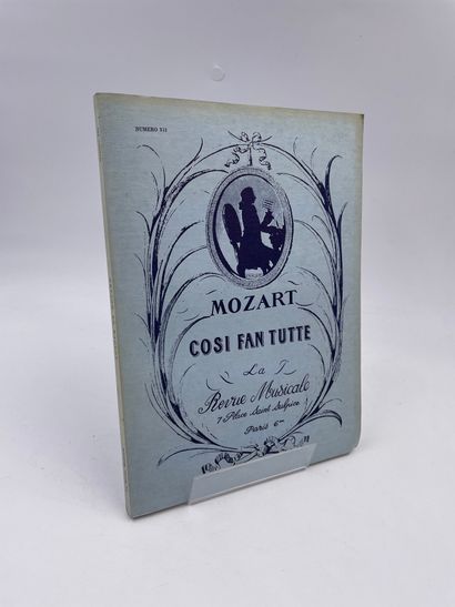 null 1 Volume : "MOZART COSI FAN TUTTE", Numéro de La Revue Musicale, N°313, 1978,...