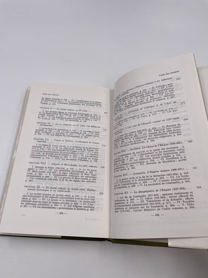 null 1 Volume : "L'EMPIRE ROMAIN", Eugène Albertini, Supplément Bibliographique par...