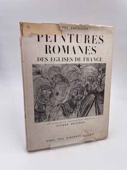 null 1 Volume : "PEINTURES ROMANES DES ÉGLISES DE France", Henri Focillon, Photographie...