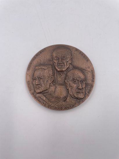 null Médaille "MAC AVOY PORTRAITISTE Français" par Gibert L …7cm
