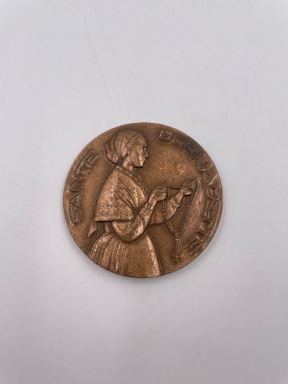 null Médaille "SAINTE BERNADETTE" par Gemmel…