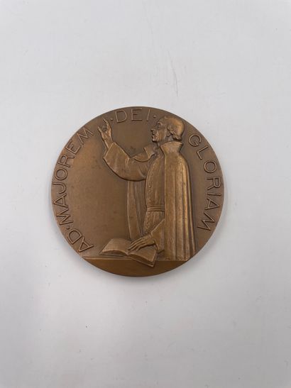 null Médaille "LOUIS BOURDALOUE" par P.Turin…7cm