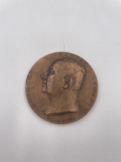 null Médaille "RAYMOND ALEXANDRE TURPIN" par Raymond Martin, Institut de Progenè...