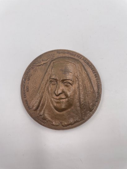 null Médaille "MARIE EUGENIE MILLERET 1817-1898"Beatification 9 février 1975- Tout...