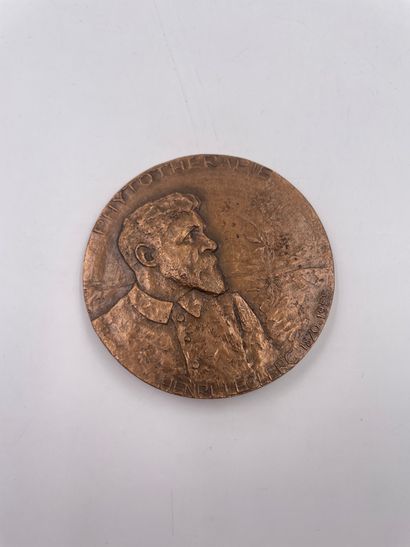 null Médaille "HENRI LECLERC 1870-1955- PHYTOTHERAPIE"