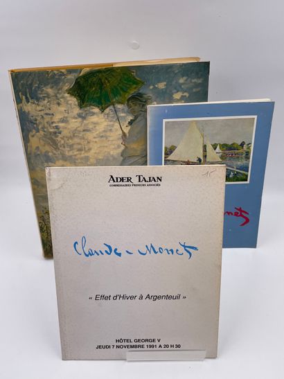  3 Volumes : 

- CLAUDE MONET, OBSERVATION AND REFLECTION