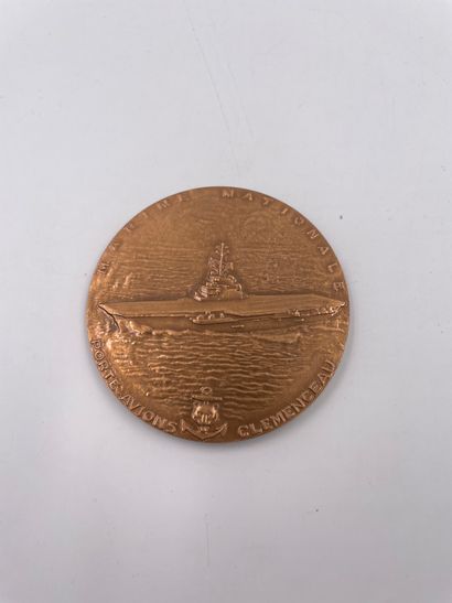 null 
Médaille "CLEMENCEAU 1841-1929" par Georges Guiraud…7cm
