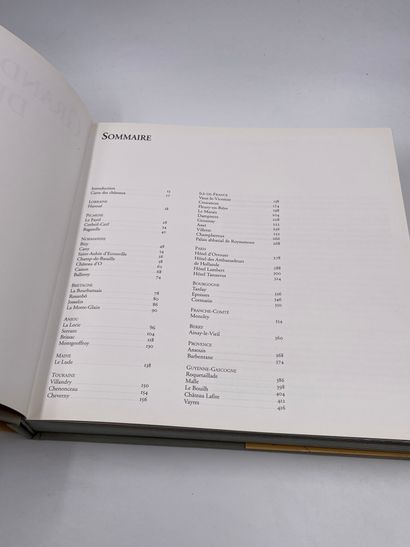 null 1 Volume : "GRANDES DEMEURES DE France", Photographies de Roberto Schezen, Texte...