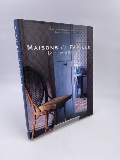 null 1 Volume : "MAISONS DE FAMILLE, LE TEMPS RETROUVÉ", Christiane de Nicolay-Mazery,...