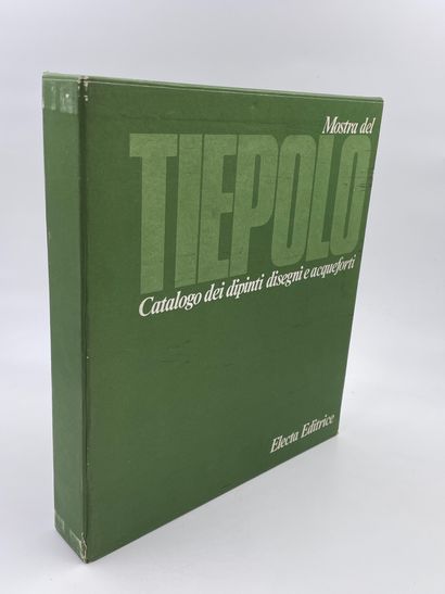 null 2卷："MOSTRA DEL TIEPOLO - CATALOGO DEI DIPINTI" & "MOSTRA DEL TIEPOLO - CATALOGO...