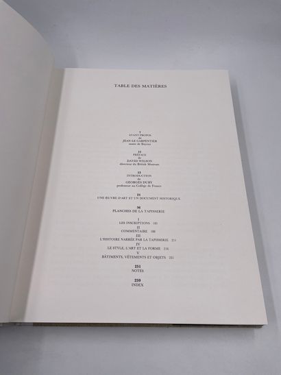 null 1 Volume : "LA TAPISSERIE DE BAYEUX", David Wilsn, Introduction par Georges...