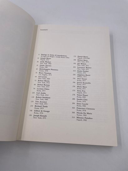 null 1 Volume : "DIALOGHI D'ARTISTA", (Inconti con l'Arte Contemporanea 1970-1984),...