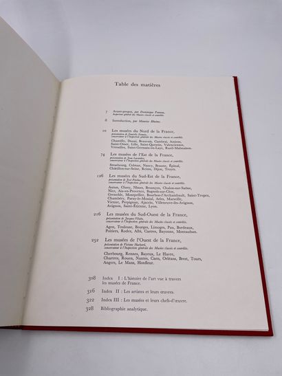 null 1 Volume : "MUSÉES DE France", Maurice Rheims, Avant-Propos de Dominique Ponnau,...