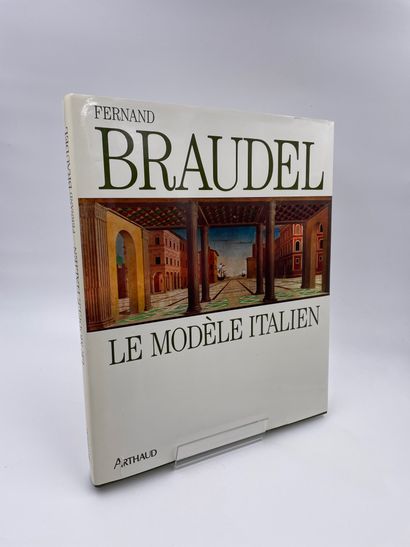 null 1 Volume : "LE MODÈLE ITALIEN", Fernand Braudel, Ed. Arthaud, 1989, Livre à...