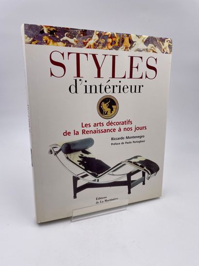 null 1 Volume : "SYLES D'INTERIEUR, LES ARTS DÉCORATIFS DE LA RENAISSANCE À NOS JOURS",...
