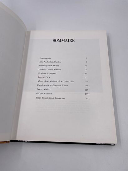 null 1 Volume : "LES CHEFS D'ŒUVRE DES GRAND MUSÉES DU MONDE", Ed. Solar, 1991, (Très...