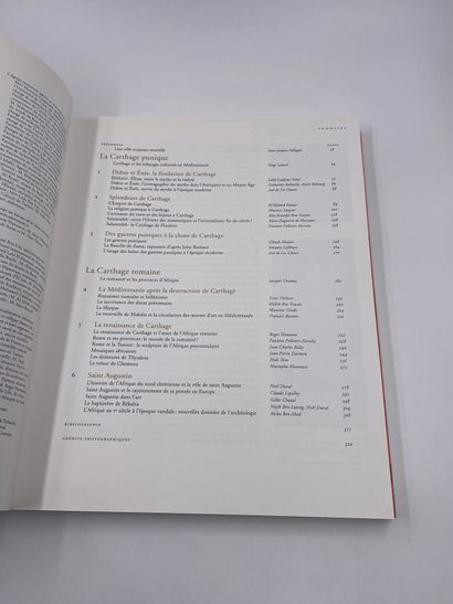 null 1 Volume : "CARTHAGE, L'HISTOIRE SA TRACE ET SON ÉCHO", Musée du Petit Palais,...