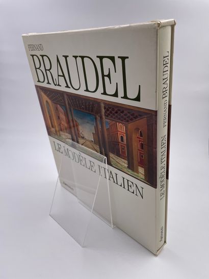 null 1 Volume : "LE MODÈLE ITALIEN", Fernand Braudel, Ed. Arthaud, 1989, Livre à...